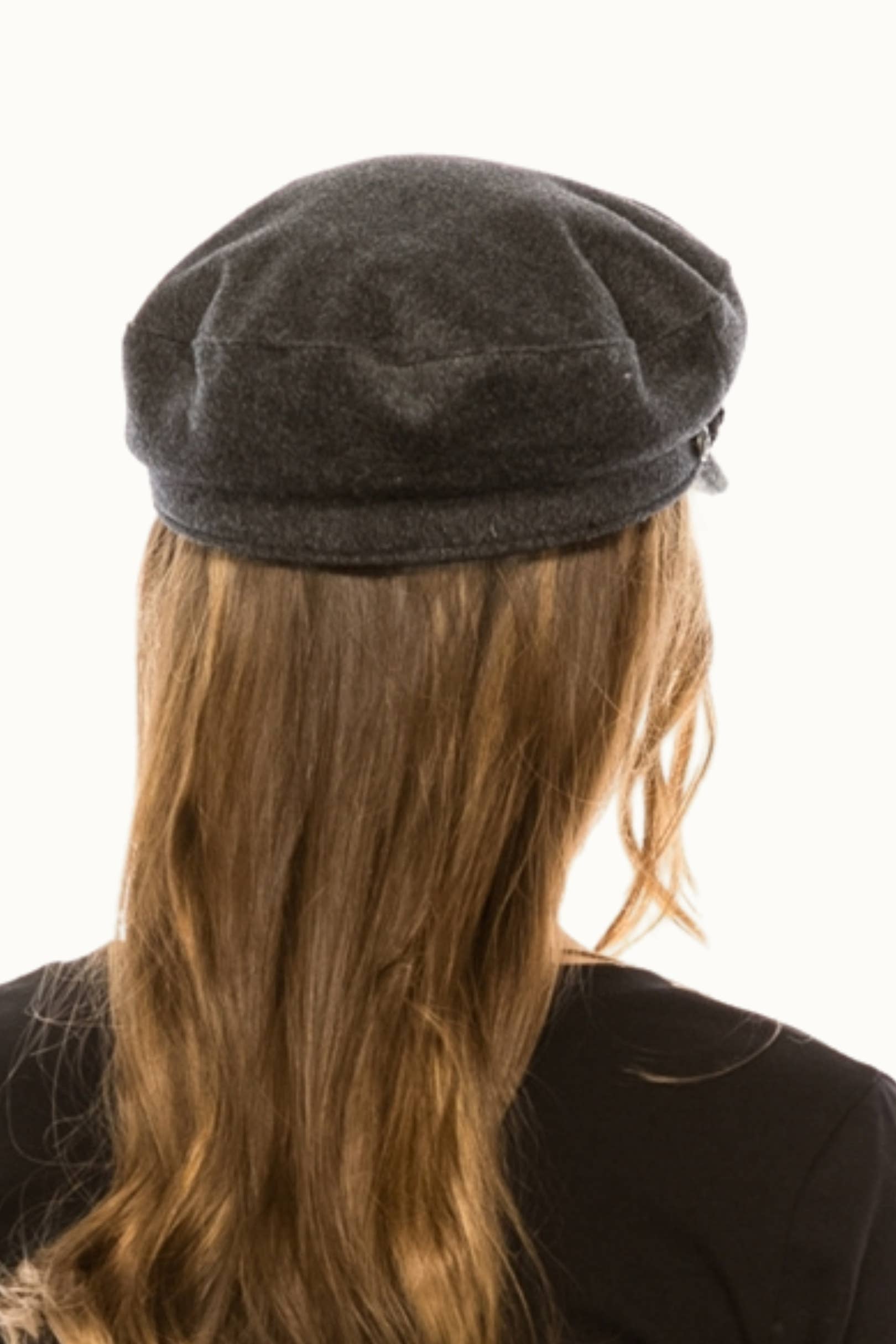 Olive & Pique – Großhandel Newsboy Hat/Ballonmütze – Damen – Vintage-inspirierter griechischer Hut aus Wollfilz, verstellbar1