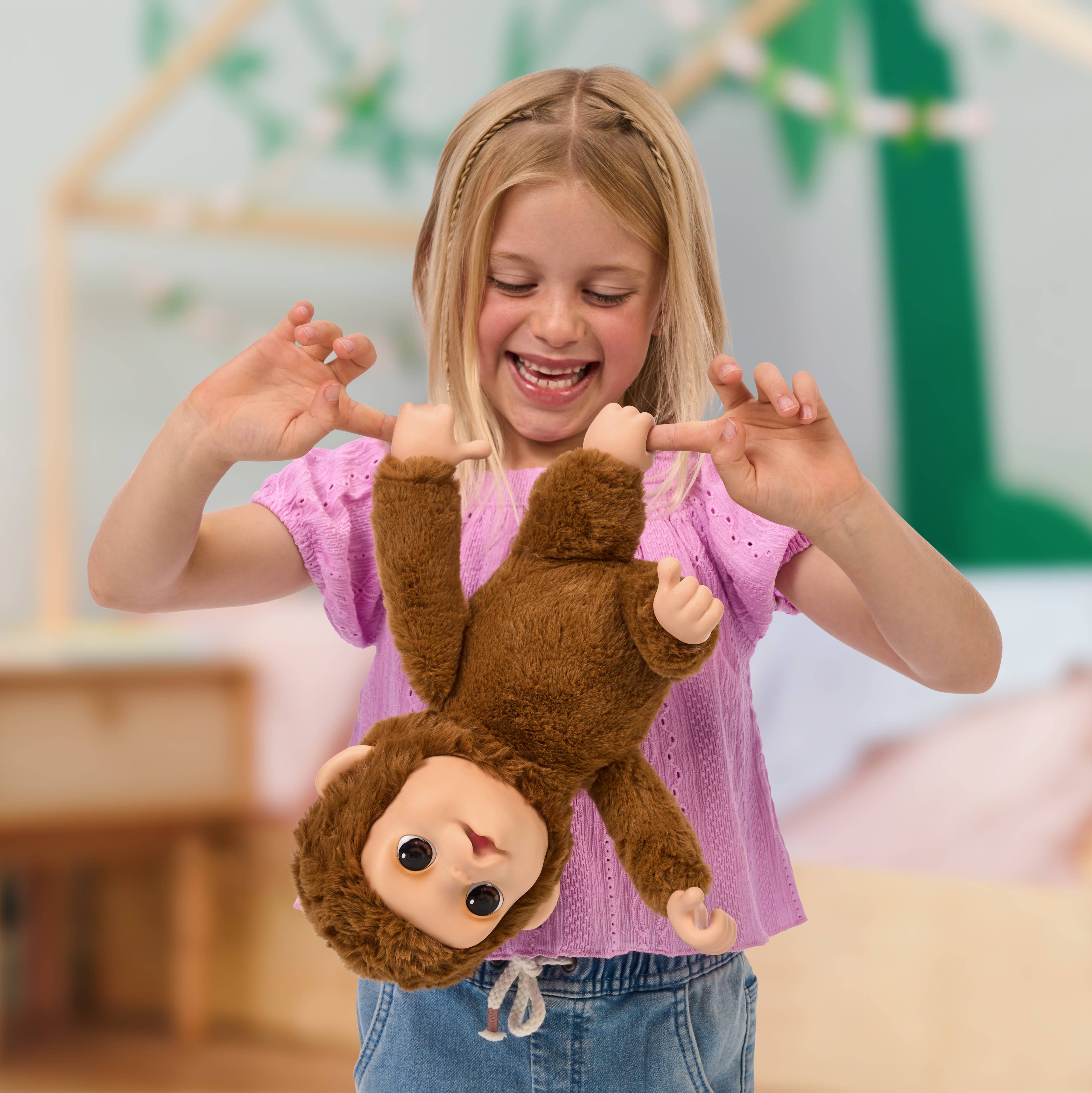 Toysmith - Wholesale Doll - Kids - Moose Toys Little Live Pet My Baby Monkey Plush3