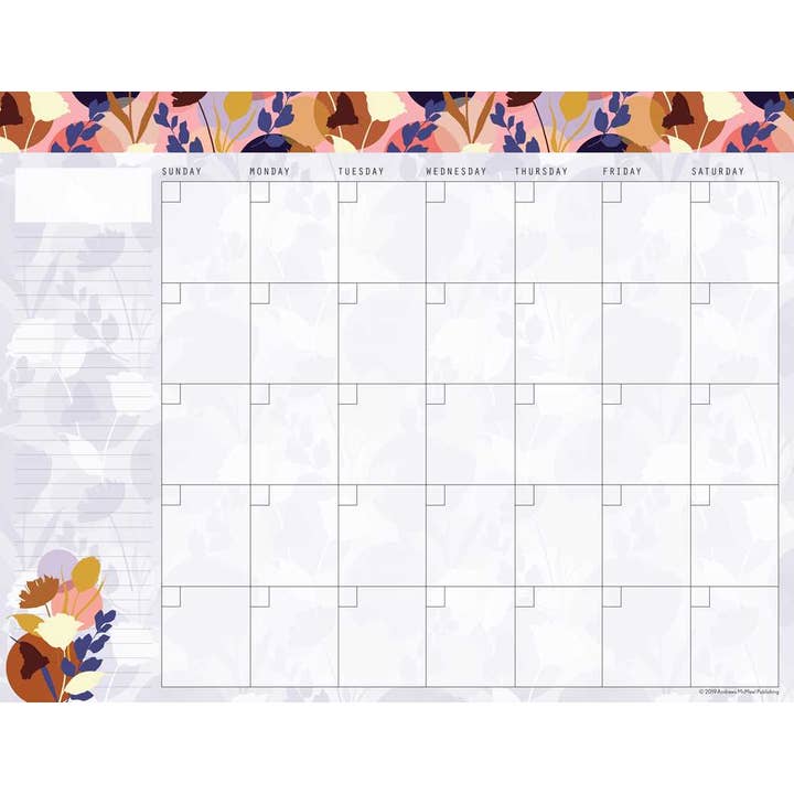 Simon & Schuster - Wholesale Calendar - Posh: Desk Pad Undated Monthly Calendar by Andrews McMeel Publishing1