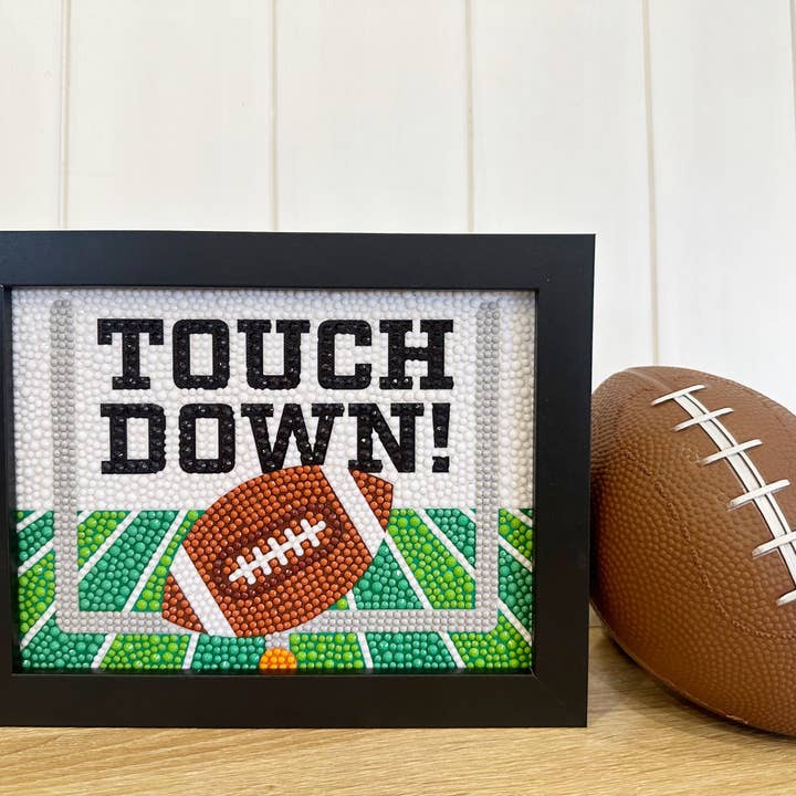 Addison Lane Designs Inc. - Wholesale DIY Craft Kit - Football Diamond Art Kit