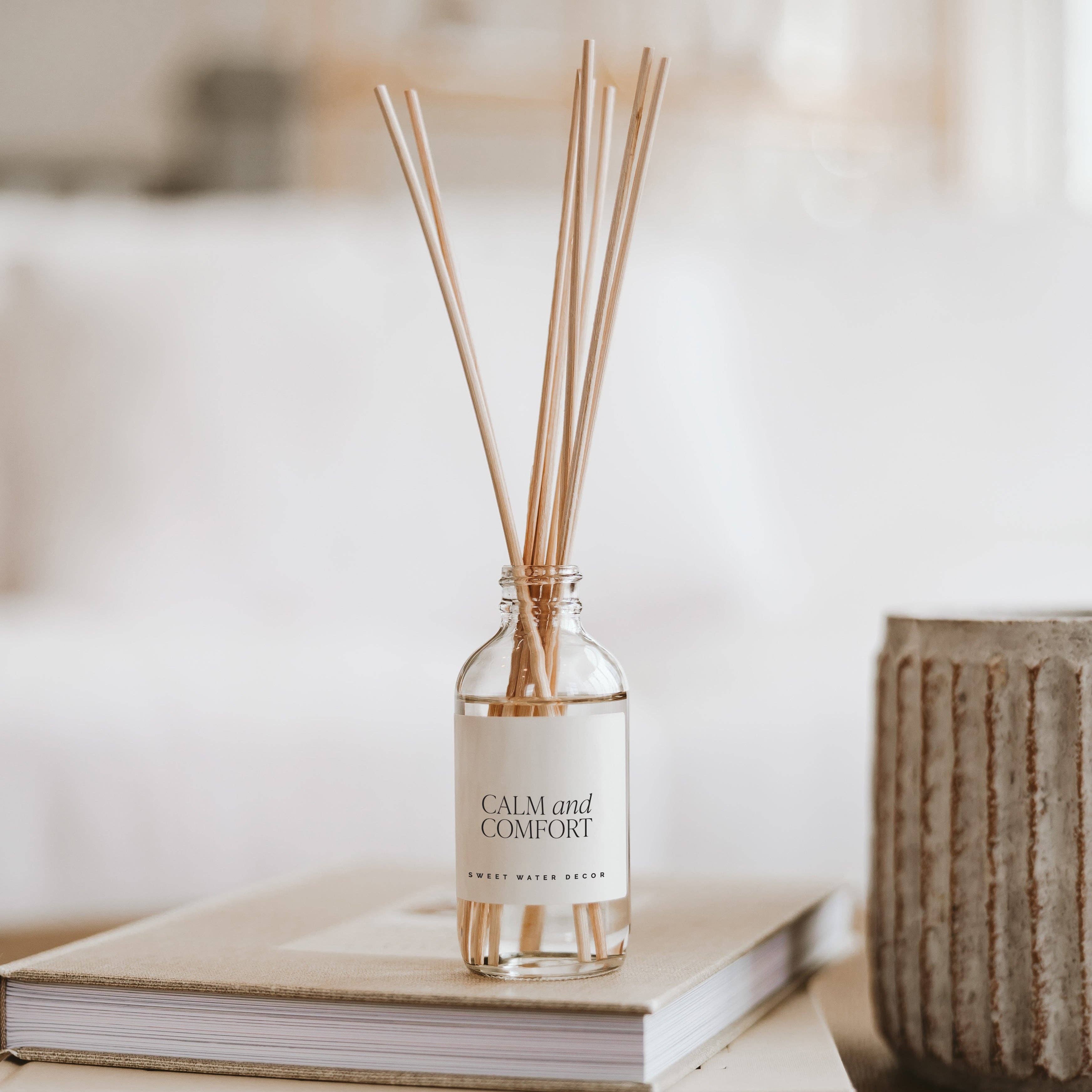 Sweet Water Decor – Engroshandel Duftolie med pinde – Calm and Comfort Reed Diffuser - Boligindretning og gaver1