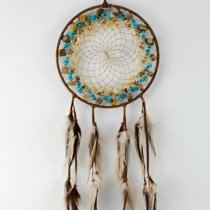 15 cm (6") Cluster Vision Seeker, braun für den Großhandel von Monague Indigenous Crafts & Gifts