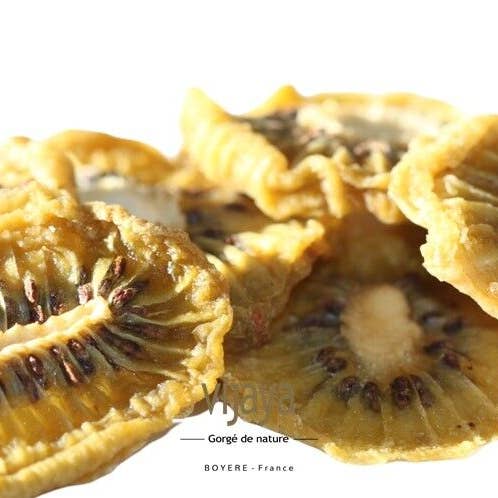 VIJAYA - SAS J.L. BOYERE - Wholesale Dried/Dehydrated Fruit - Dried Kiwi - Slices - TURKEY - 6 Kg - Organic*