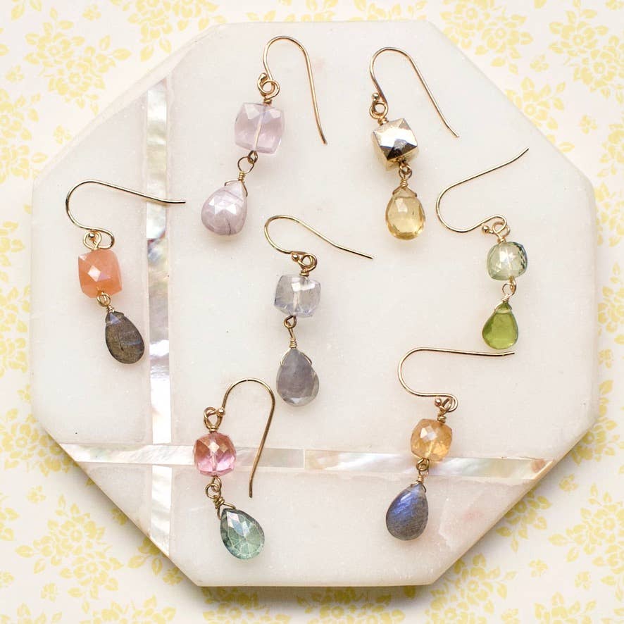 a.v. max - Wholesale Dangle Earrings - Perfect Semi-Precious Earring|Gold Vermeille|Sterling Silver35