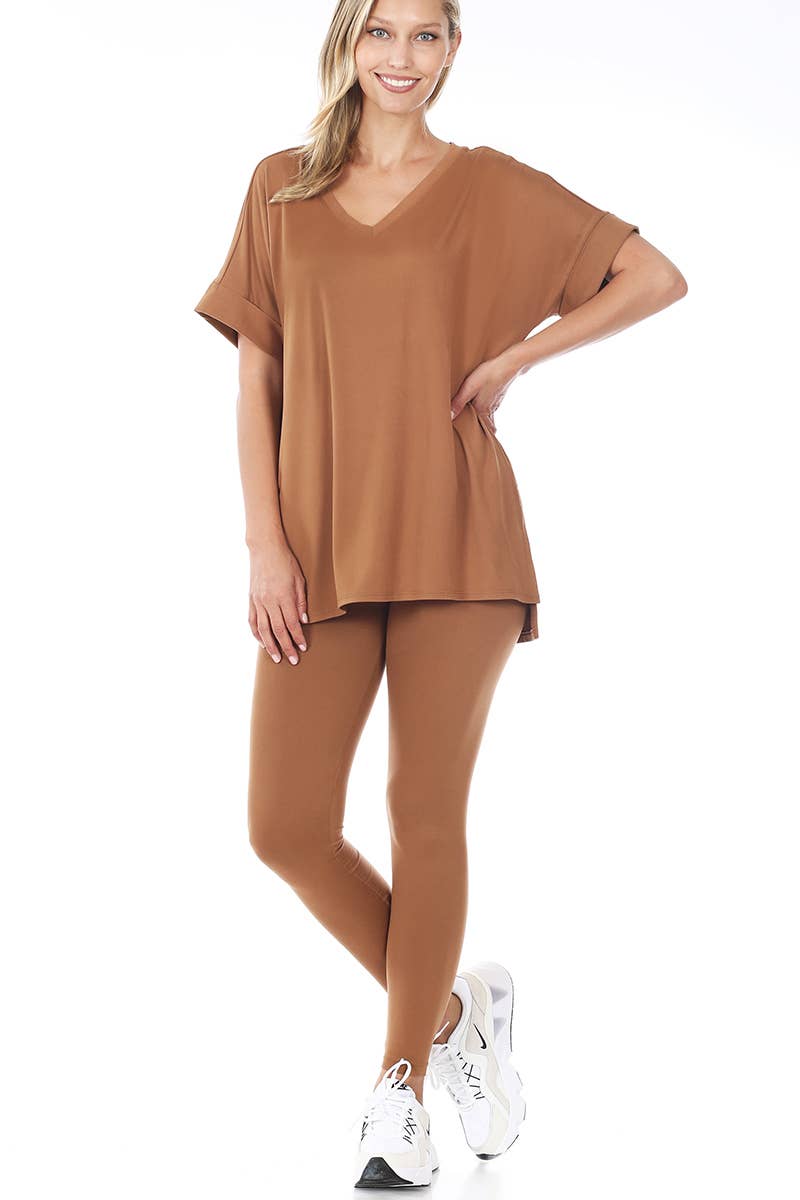 42POPS – wholesale Mjukisset – Dam – .Tunika & Leggings 2-delarsset35