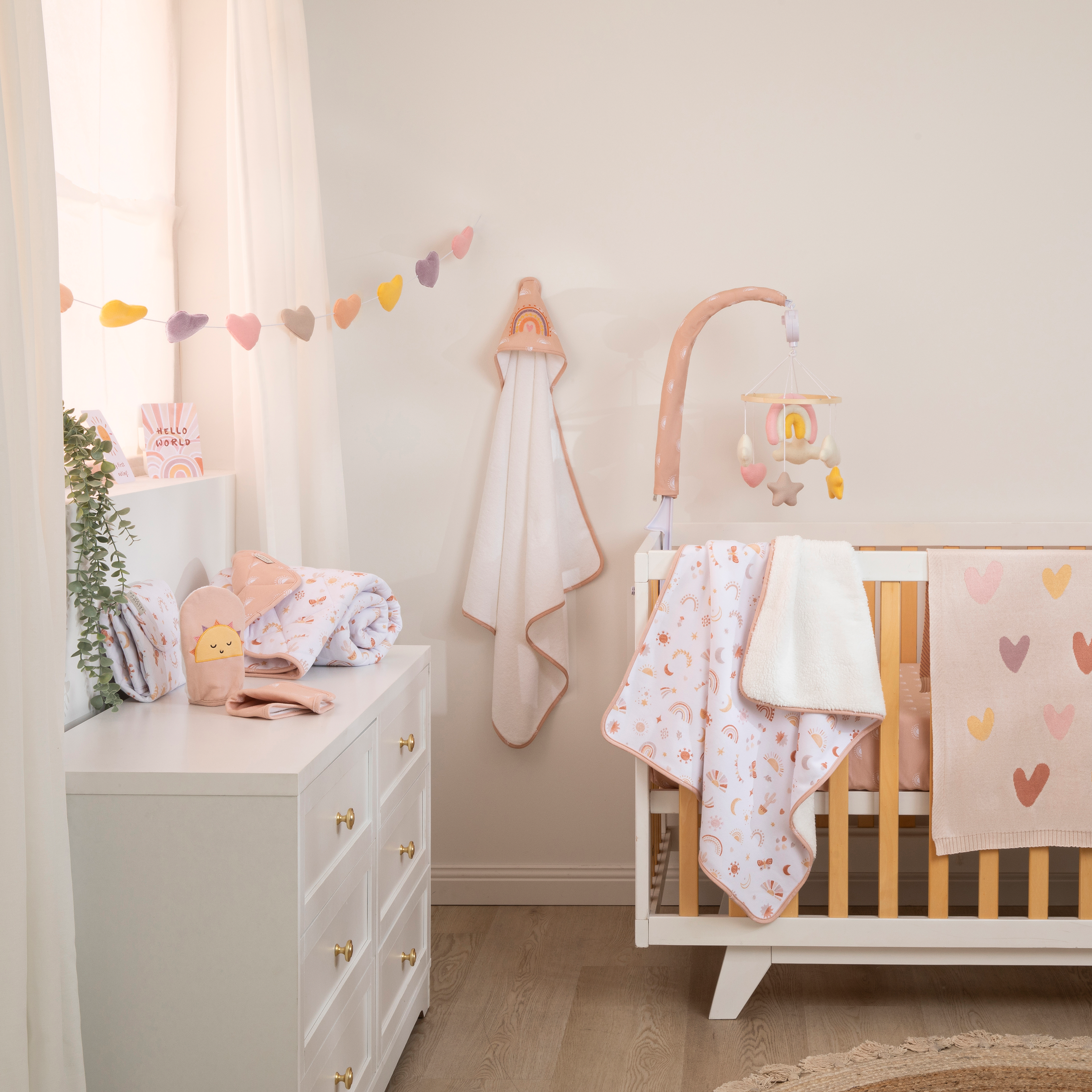 Living Textiles - Wholesale Bunting/garland - Bunting Decoration - Bohemian Bliss/Hearts5