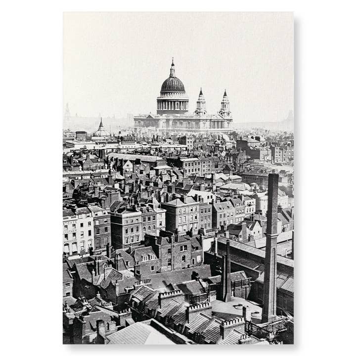 BLICK ÜBER DIE DÄCHER VON LONDON (1865): Fotokunstdruck für den Großhandel von Ezen Trade