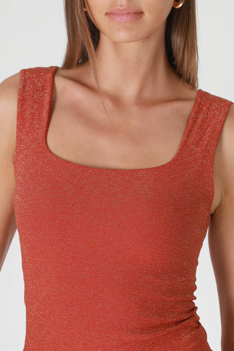 NIKIBIKI – wholesale Knit top – Women's – NS8438 - Lurex Square Neck Top7