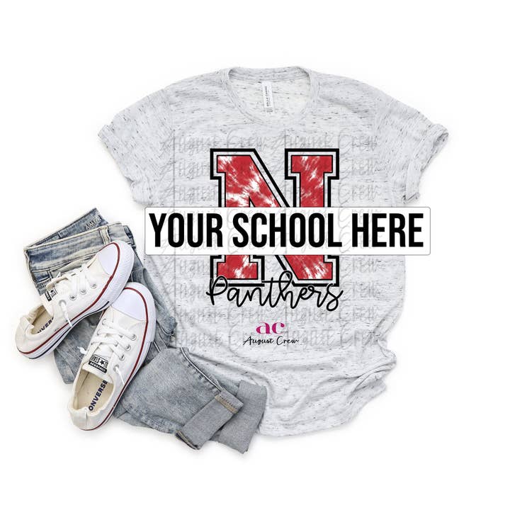 CUSTOM | School Spirit Shirt for wholesale by August Crew