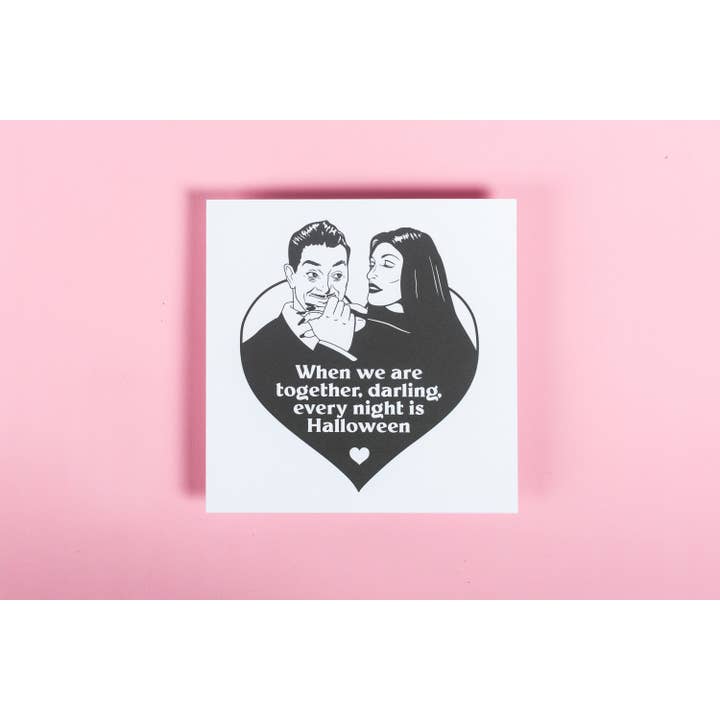 Gold St. Press - Venta al por mayor Ilustración - Lámina artística Every Night is Halloween de 12 x 12 pulgadas1