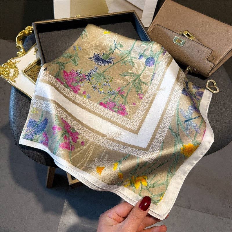 Sheer Trend - Wholesale Sjaal - Dames - Modeprint vierkante sjaal5