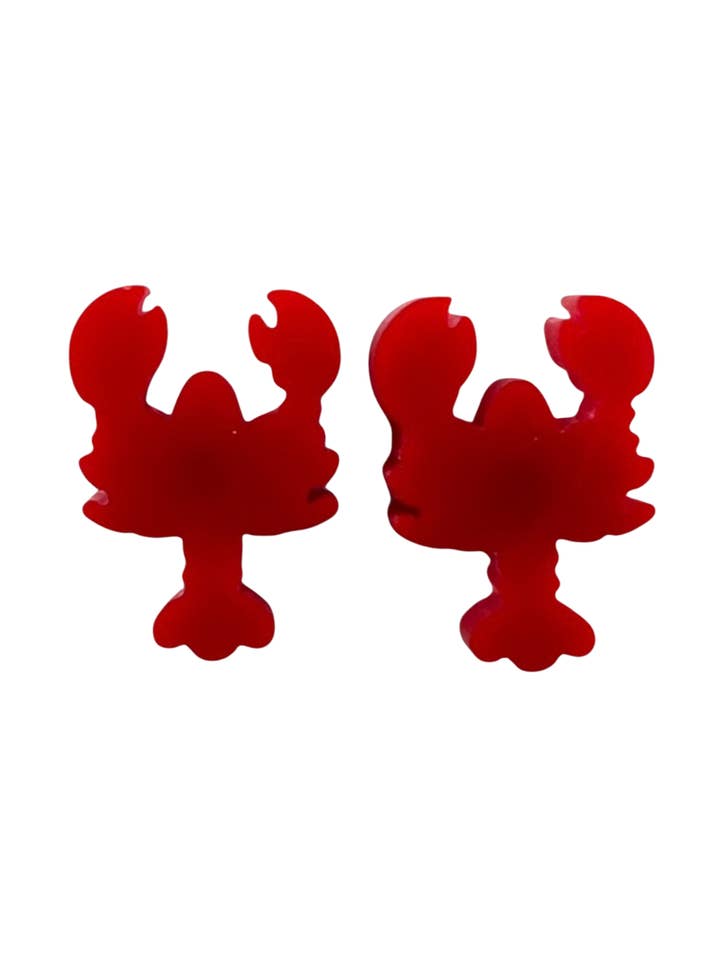 Lobster Stud Earrings for wholesale by Comer Teng Studio