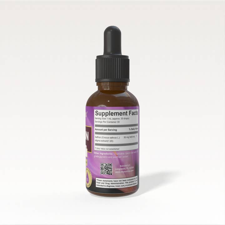 Succus - Wholesale Tincture - Saffron Tincture | Traditional Saffron Herbal Extract1