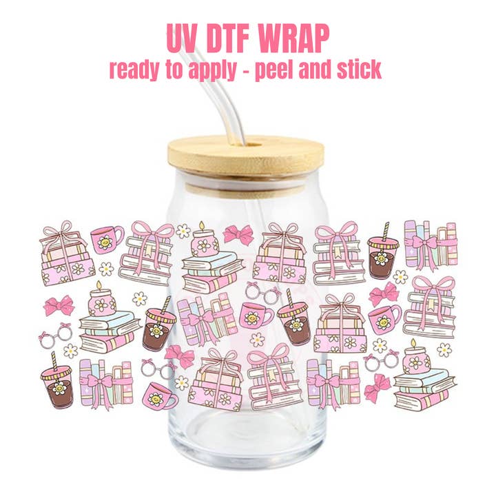 UV DTF CUP WRAP F #137 for wholesale by One Stop Cups