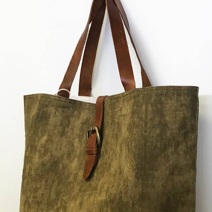 Ricki designs - Wholesale Tote Bag - Women's - COTTON CANVAS WAXED SUMMER TOTE 0