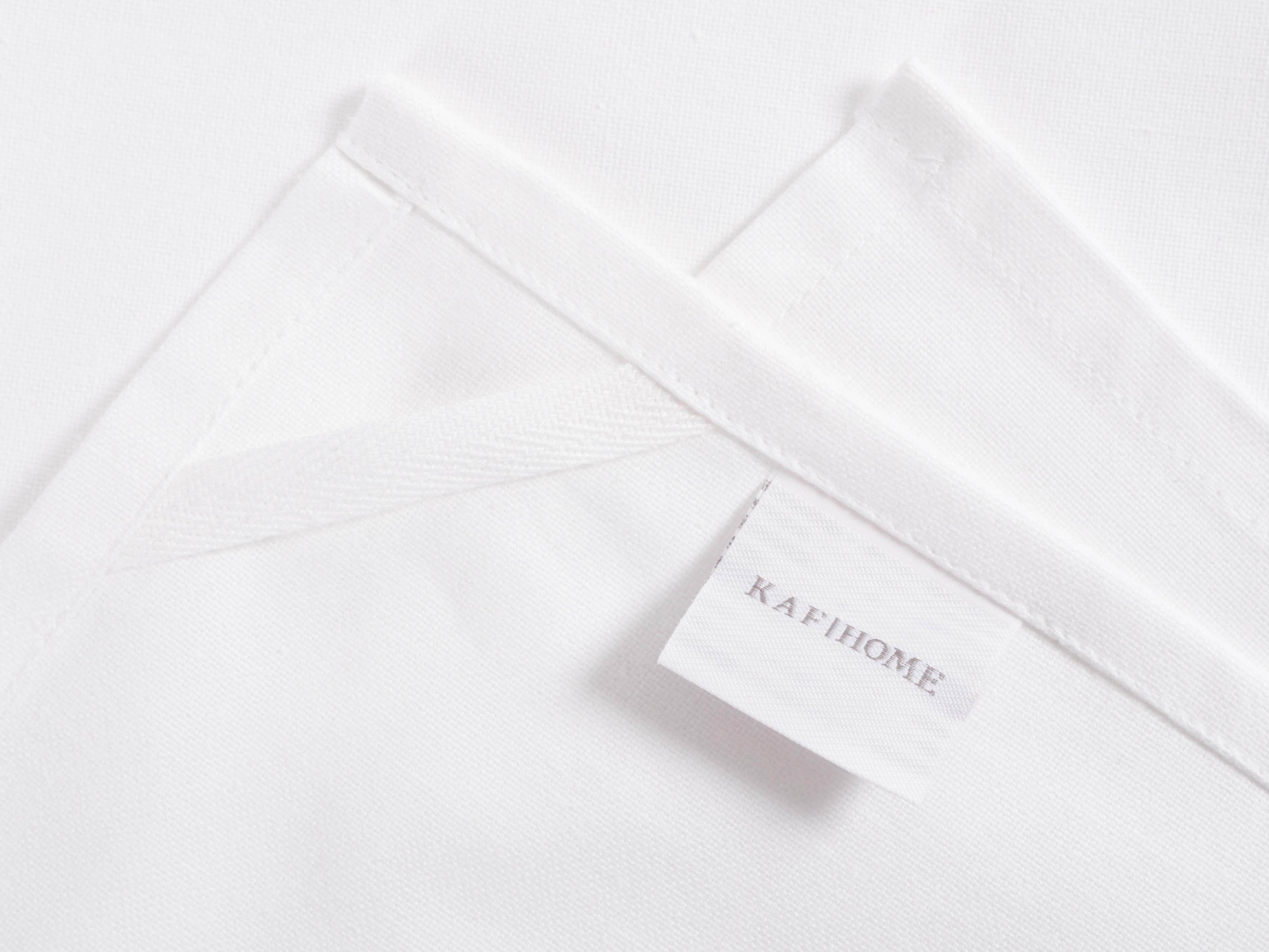 KAF Home - Venta al por mayor Paños de cocina - Paños de cocina blancos de tejido liso de KAF Home, juego de 102