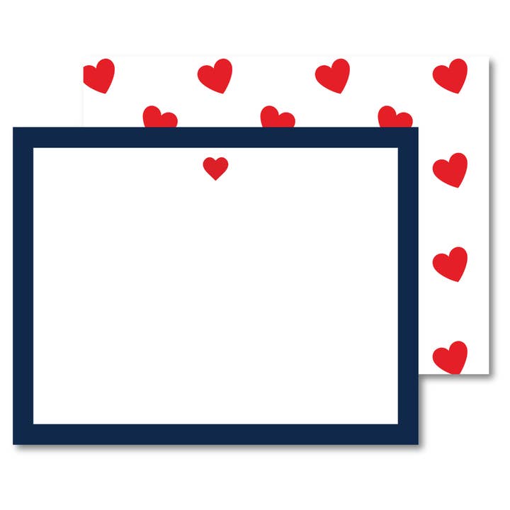 CARTES PLATES NOTE D'AMOUR | SAINT-VALENTIN pour la vente par B. ROWE & CO.