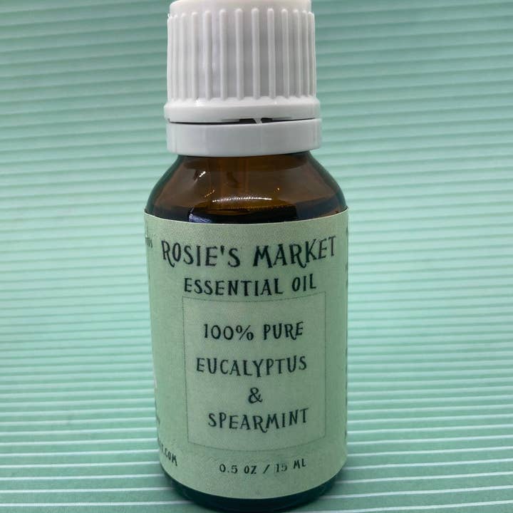 Eucalyptus & Spearmint Essential Oil - 100% Pure & Therapeut for wholesale by Rosie's Market, LLC.