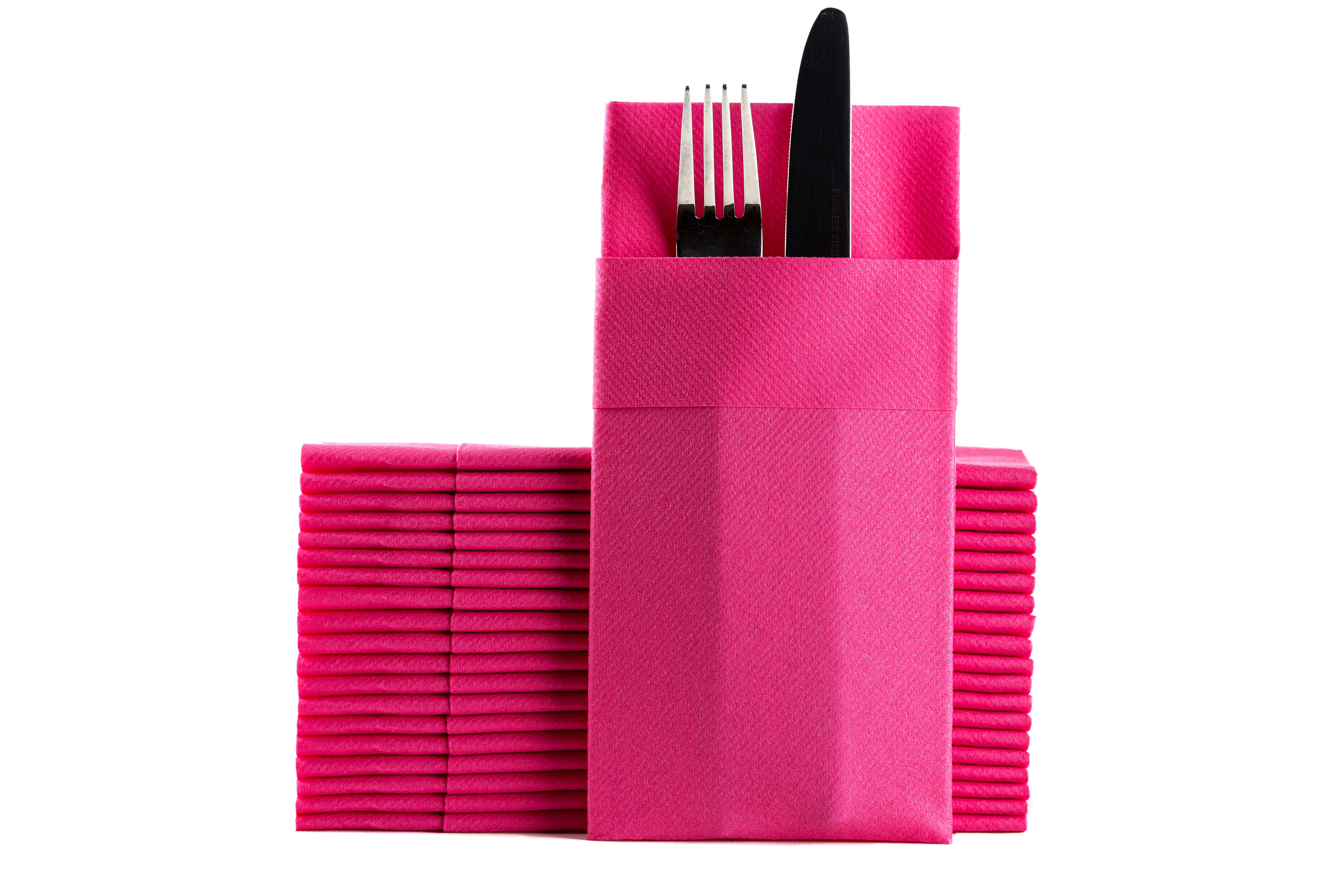 Moyes Home – wholesale Disposable napkin – Premium Linen-Feel Dinner Napkins Disposable with Pocket13