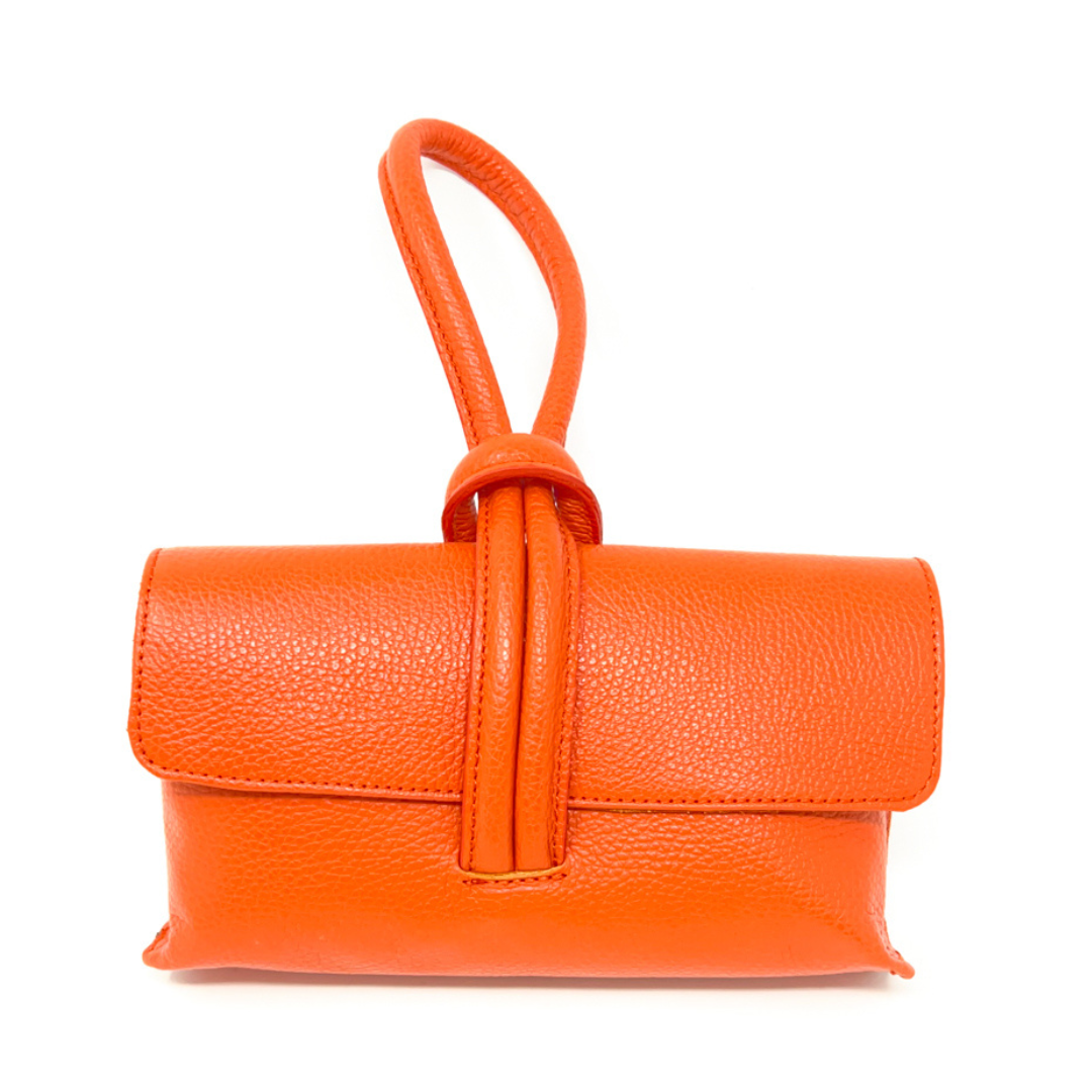 German Fuentes Handbags - Wholesale Pouch - Women's - GF0467 GENUINE ITALIAN LEATHER  WRISTLET BAG17