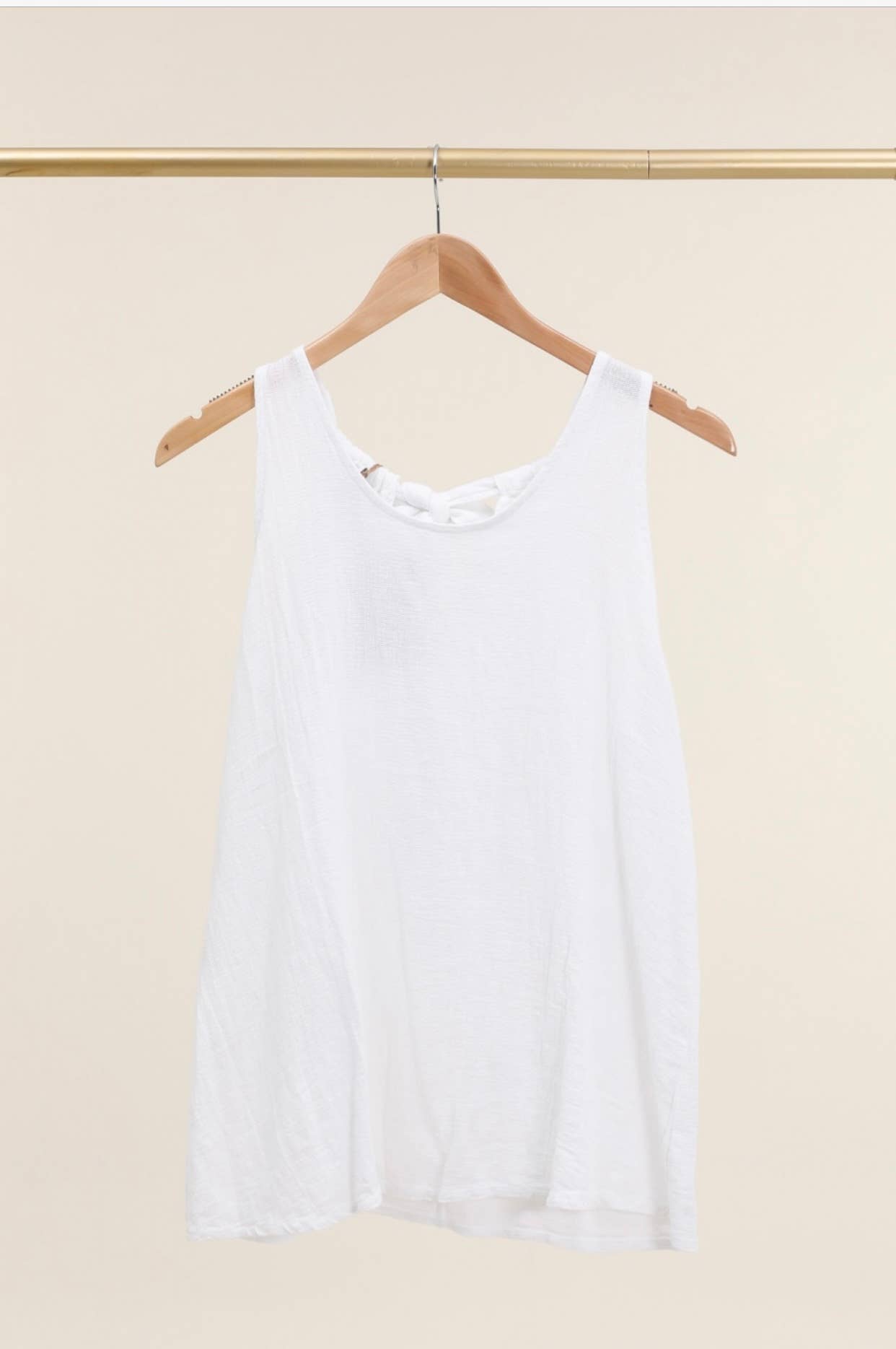 LÉA & LUC - Vente Débardeur – femme - Débardeur en 50% coton et 50% Lin REF. 916839