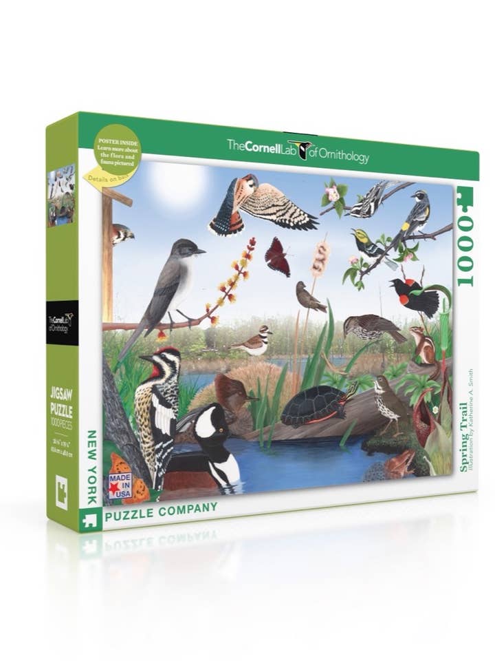 Spring Trail - legpuzzel van 1000 stukjes voor wholesale door New York Puzzle Company EU