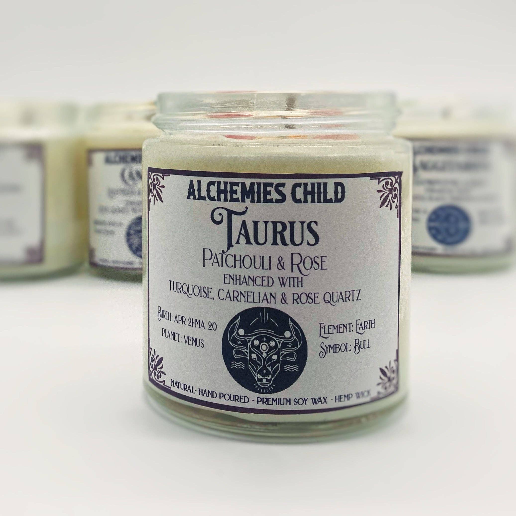 Love Blessed Brands™️ - Wholesale Jar/Filled Candle - Astrological Candles13