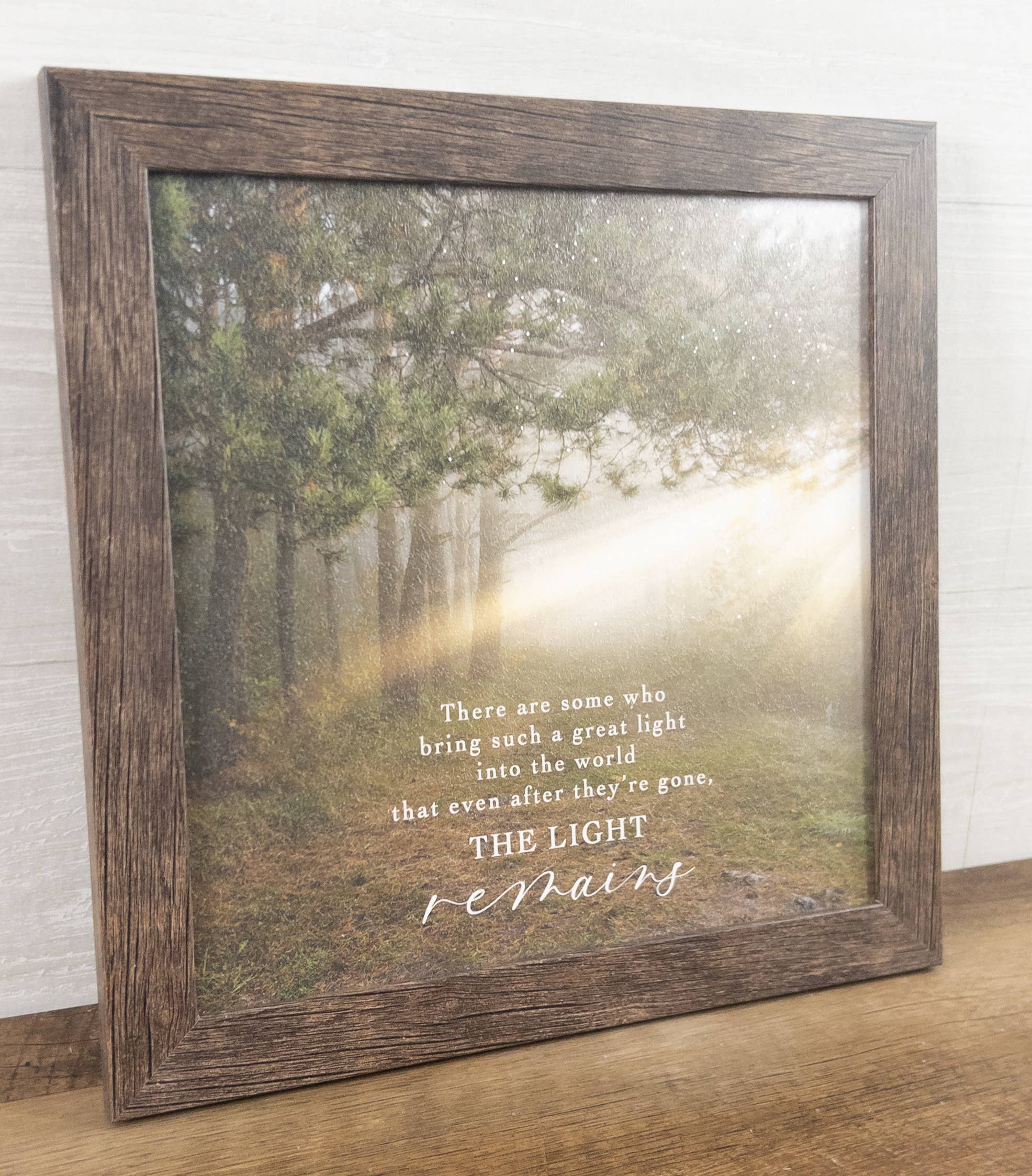 Summer Snow Art - Wholesale Sign - There Are Some Who Bring Great Light Into The World Sympathy7