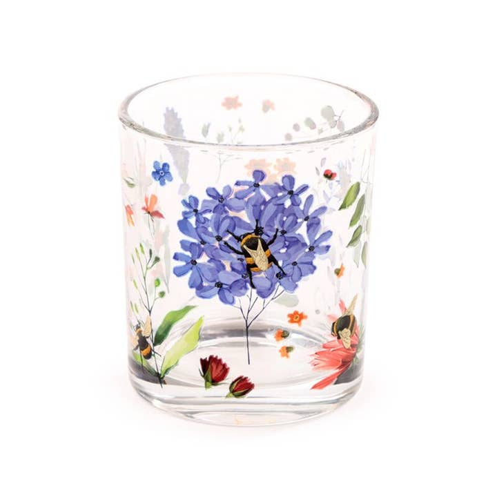 Nibble Distributors Ltd - Wholesale Drinking glass/cup - Nectar Meadows S/2 glass tumblers2