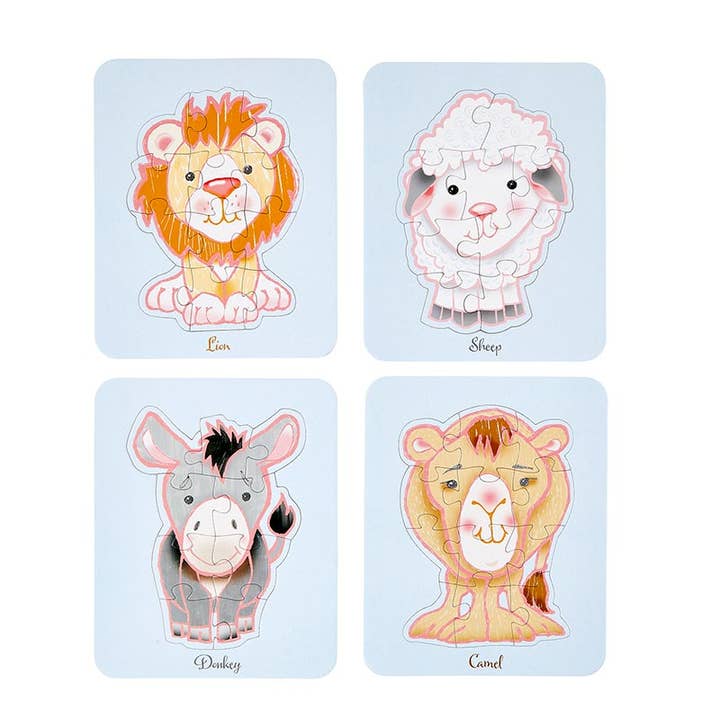 Biblical Animal Puzzle Set for wholesale by Christian Brands Catholic