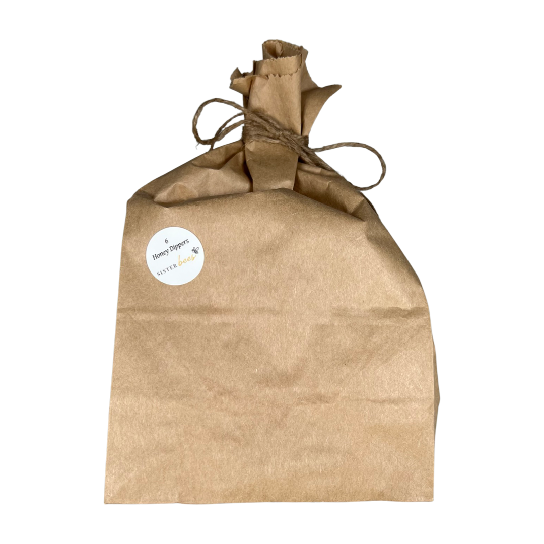 Sister Bees LLC - Wholesale Honey Dipper - 6 " Honey Dipper3