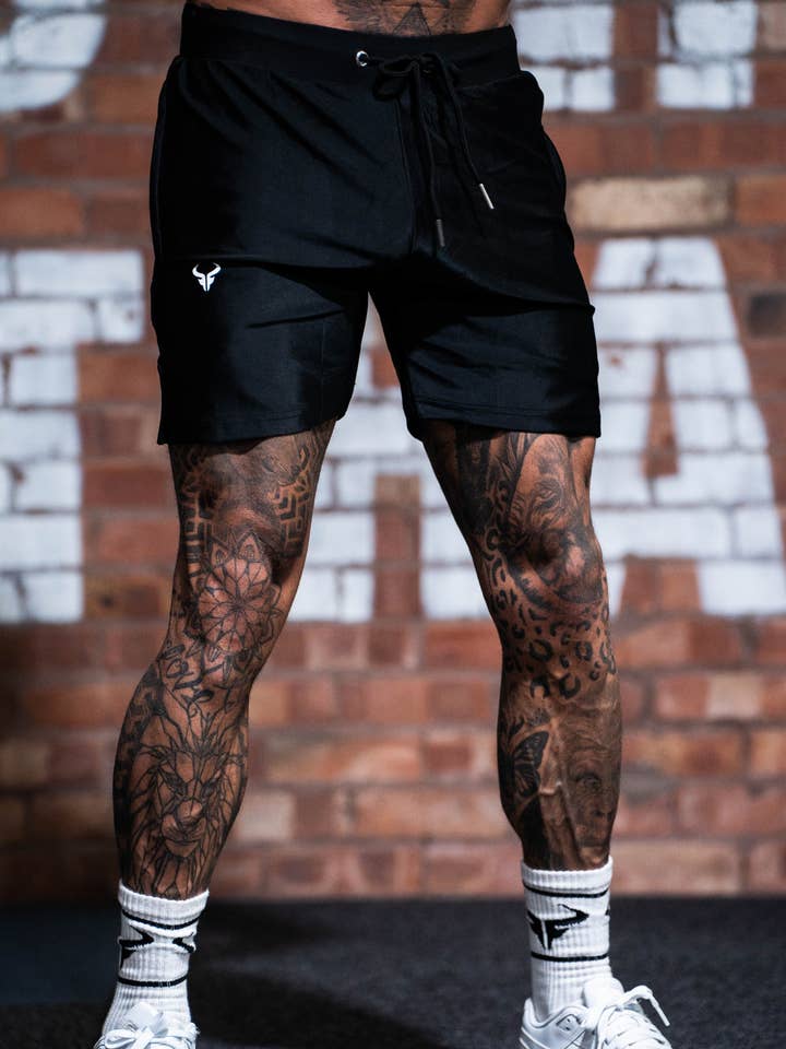 Cerus Black Synergy Linerless Shorts för wholesale av Cerus Clothing