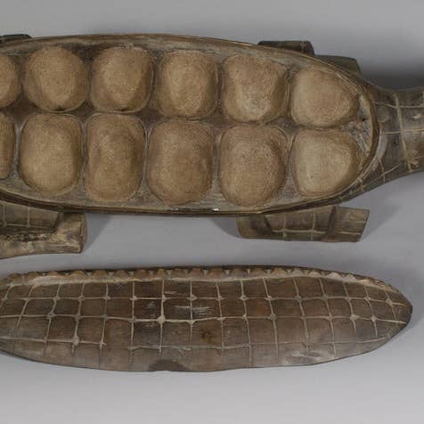 The Niger Bend - Venta al por mayor Artículo decorativo de mesa - Diseño de cocodrilo wari juego