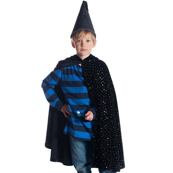 Velvet Laser Wizard Hat for Kids for wholesale by Fairy Finery Inc