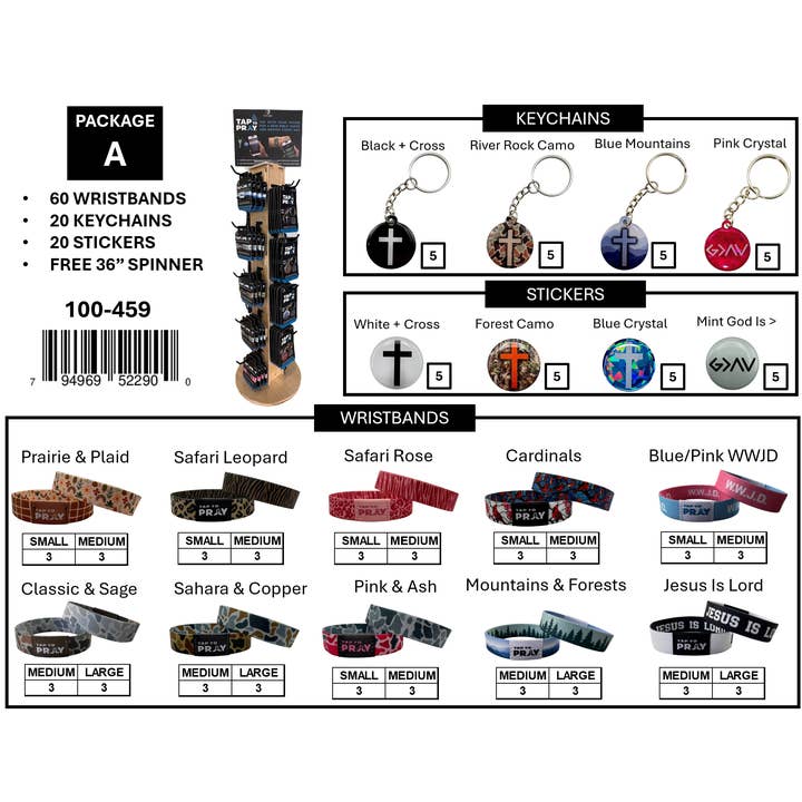 Pre-Pack Bundle A - Free Display for wholesale by Versible