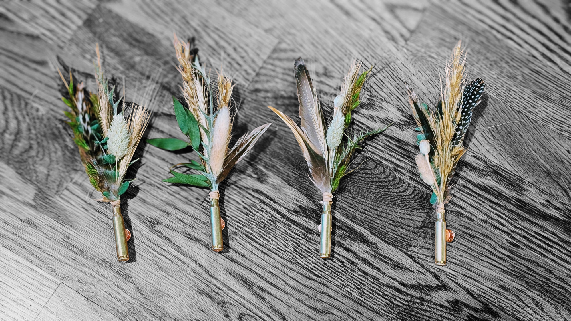 BrimBuds - Wholesale Hat Accessory - Men's - Bullet Shell Casing Hat Pin - Set of 42