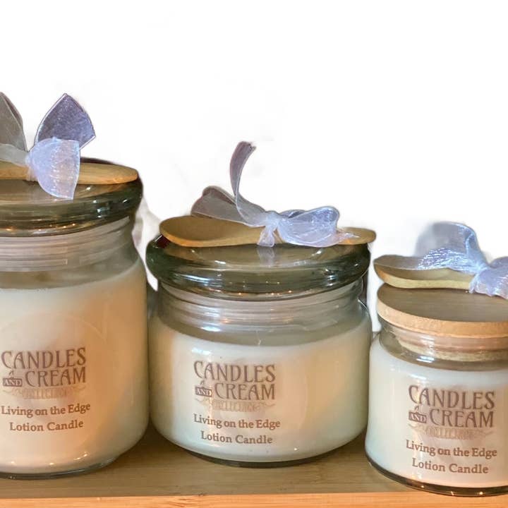 Candles and Cream Collection - Wholesale Jar/Filled Candle - Green Tea Lemongrass - Lotion Candles and Lotion Melts