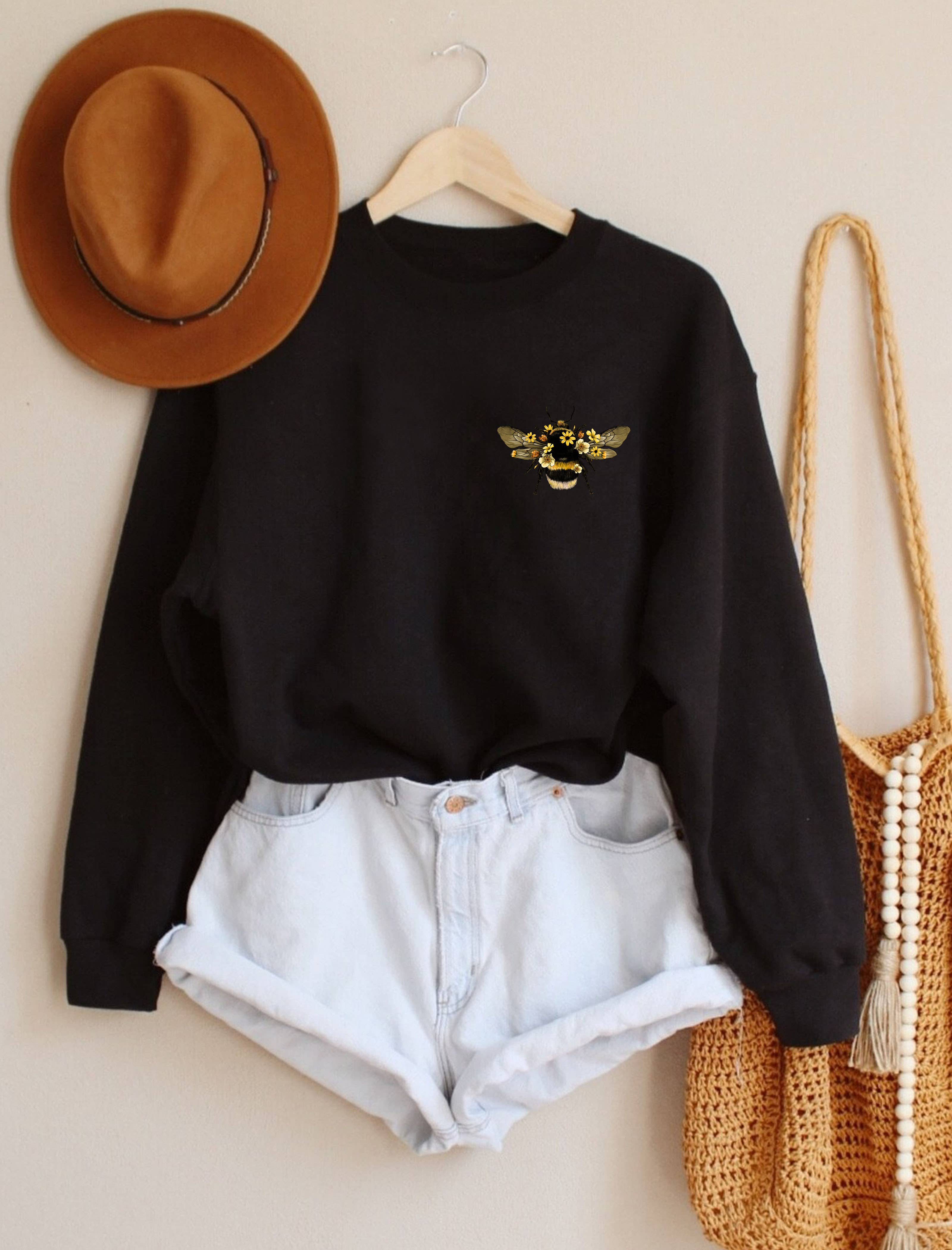 PINK NABI - Wholesale Graphic Sweatshirt - Women's - Bumble bee2