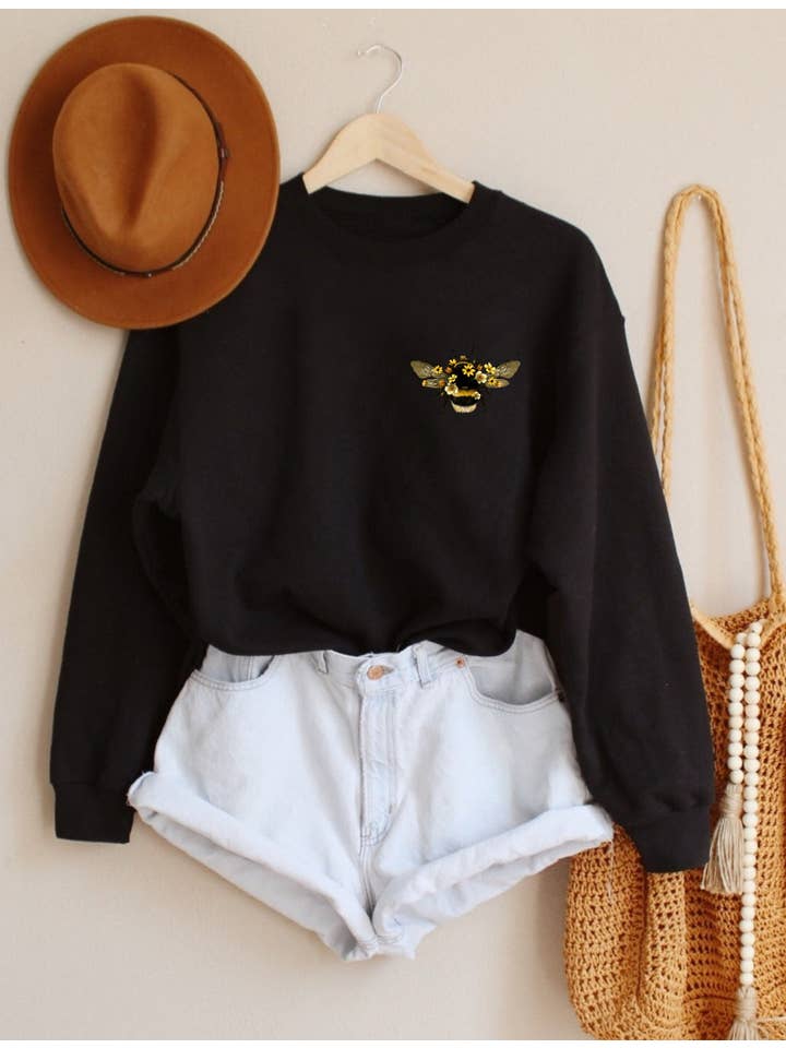 PINK NABI - Wholesale Graphic Sweatshirt - Women's - Bumble bee2