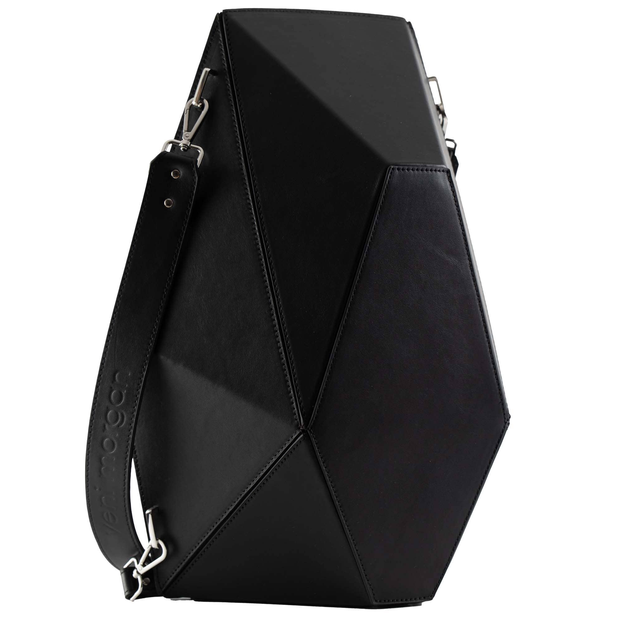 veni morgan - Wholesale Backpack - Women's - mako in black leather2
