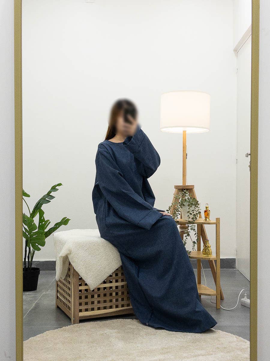 IDEAL OUTFIT - Venta al por mayor Vestido - Mujer - Vestido abaya de mangas anchas ref:2388flam2