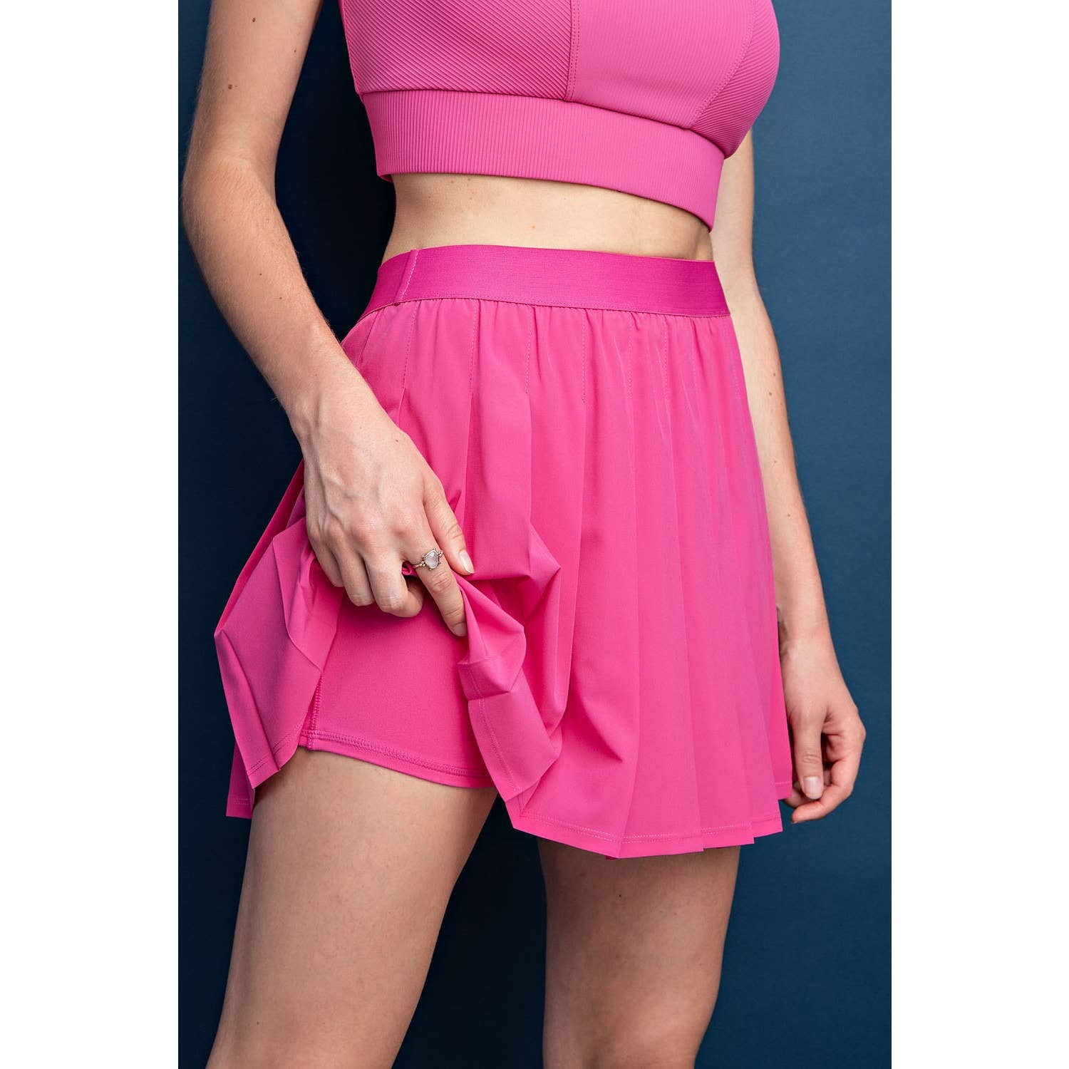 Rae Mode - Wholesale Skort - Women's - STRETCH WOVEN ACTIVE PLEAT TENNIS SKORTS32