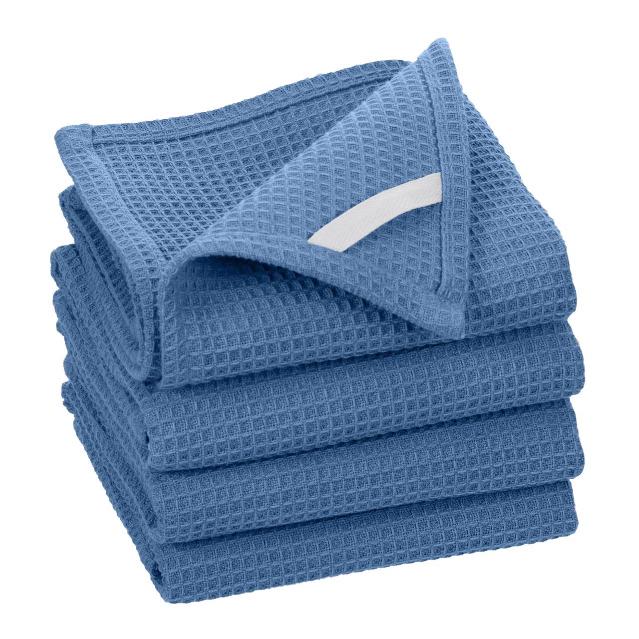 Fabstyles - Venta al por mayor Paños de cocina - Juego de 4 toallas de cocina de algodón con diseño waffle Fabstyles Broadway12