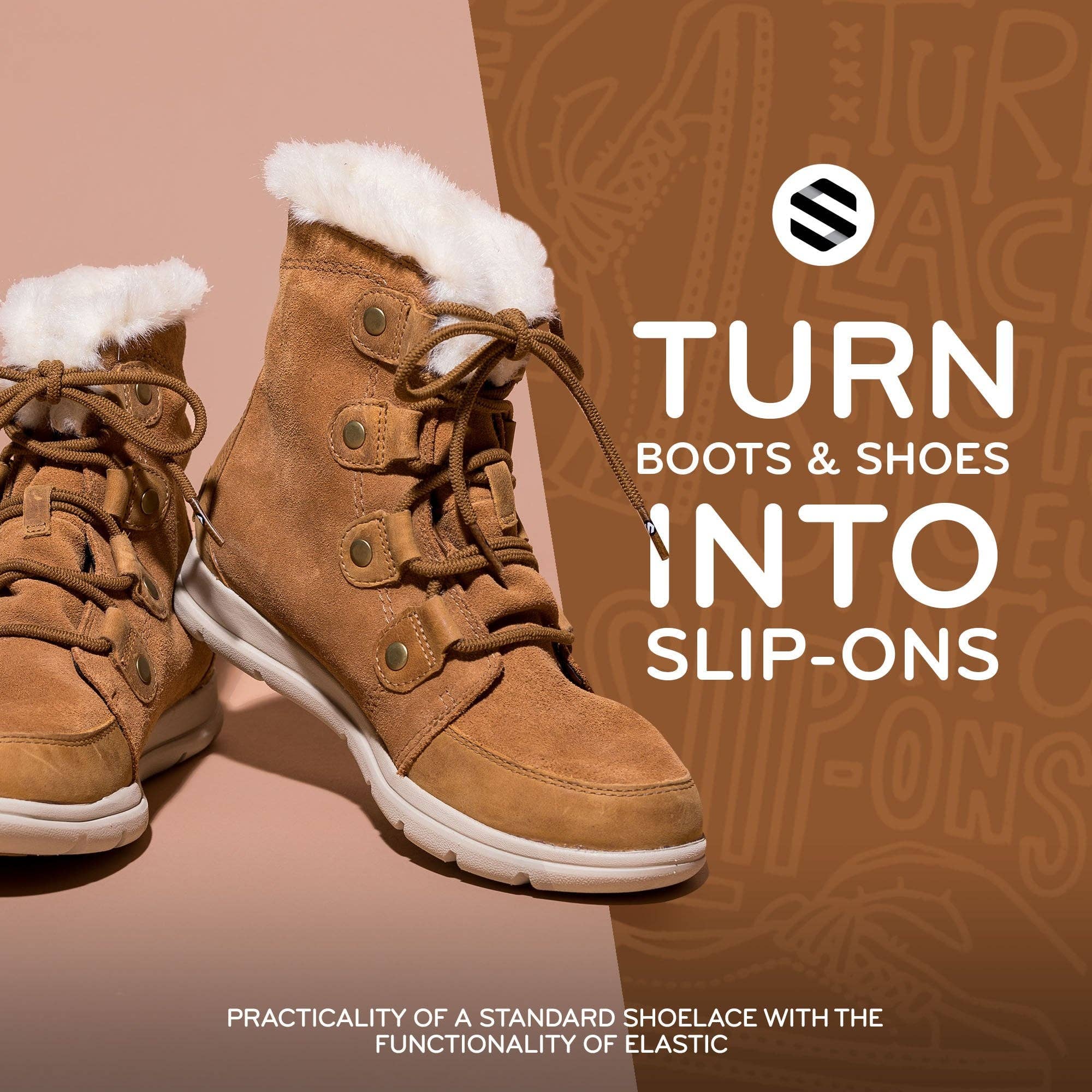 The Original Stretchlace - Wholesale Schoenveters - Uniseks - Ronde Elastische Rekbare Schoenveters20