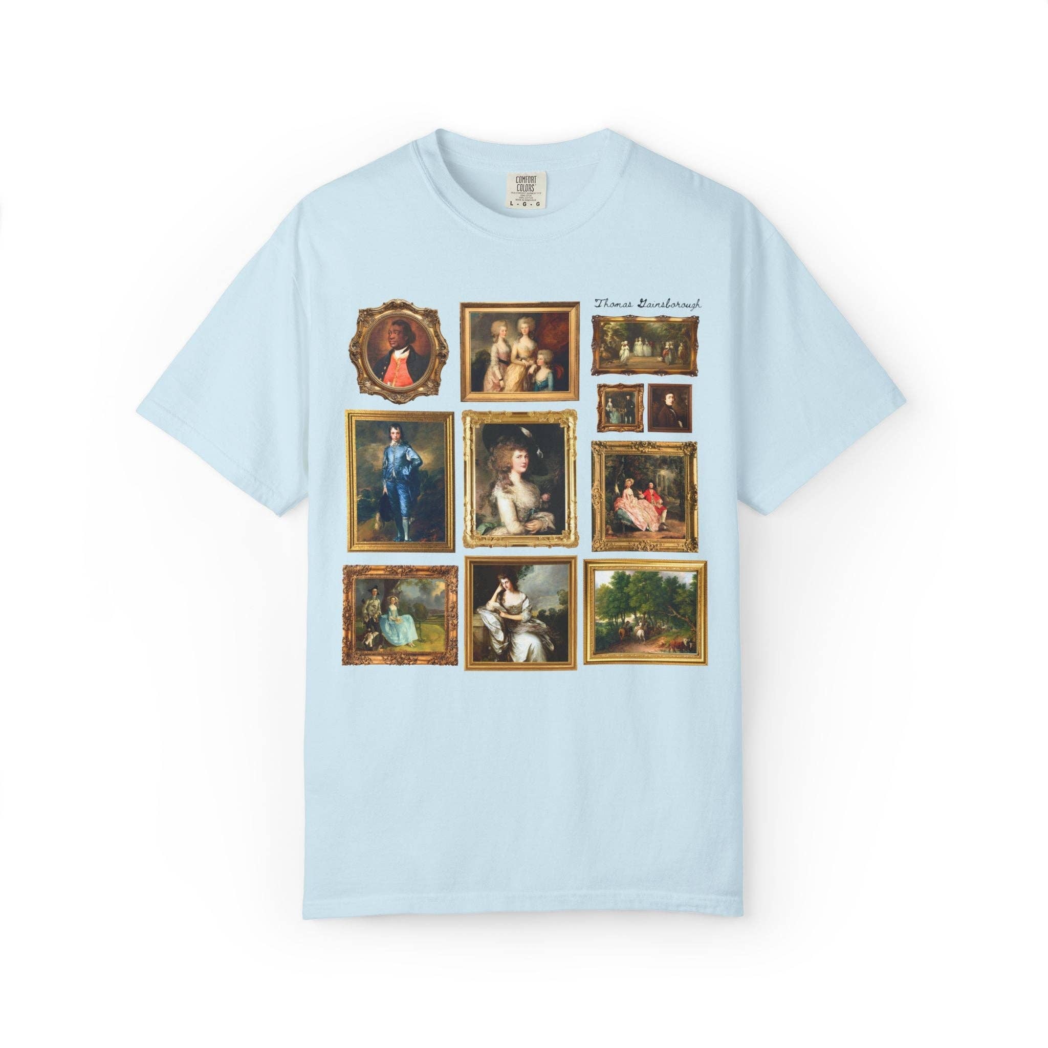 Opal and June - Wholesale T-Shirt (Graphic) - Unisex - Thomas Gainsborough Art History T-Shirt9