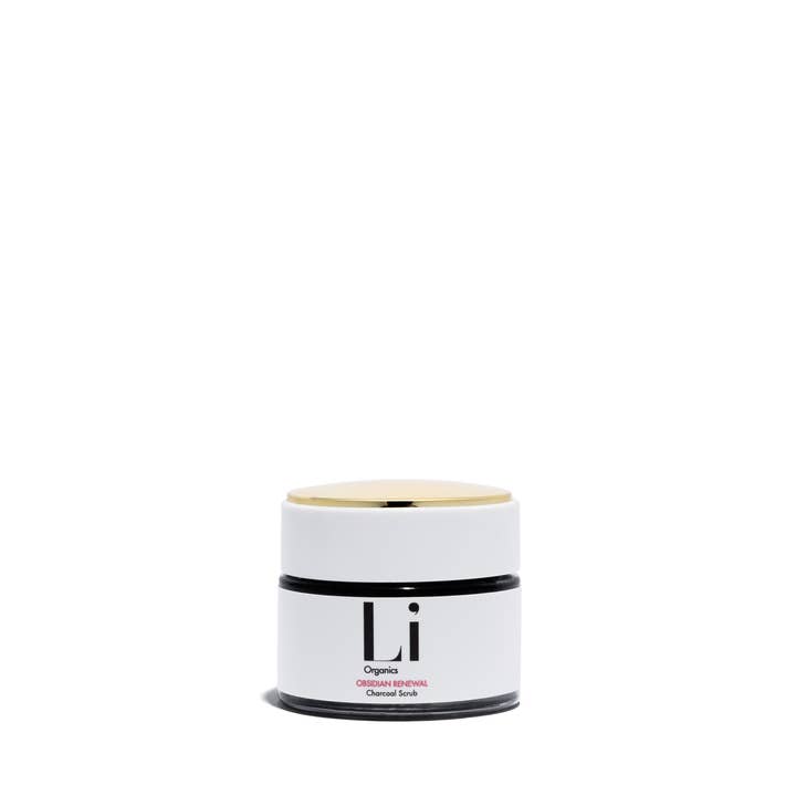 Li Organics - Wholesale Facial Exfoliant/Scrub - Obsidian Charcoal Scrub1