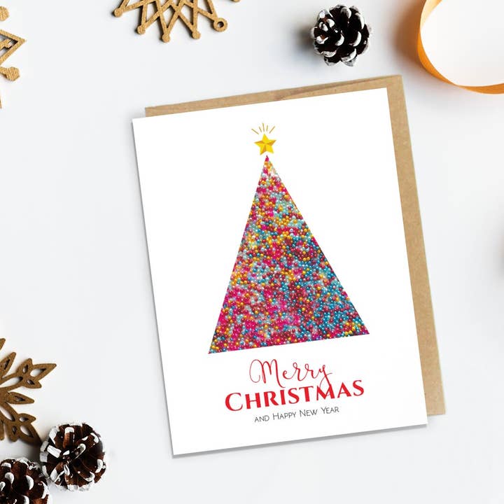 GLITTERTRÄDLÅDSET (6) för wholesale av Second Story Cards