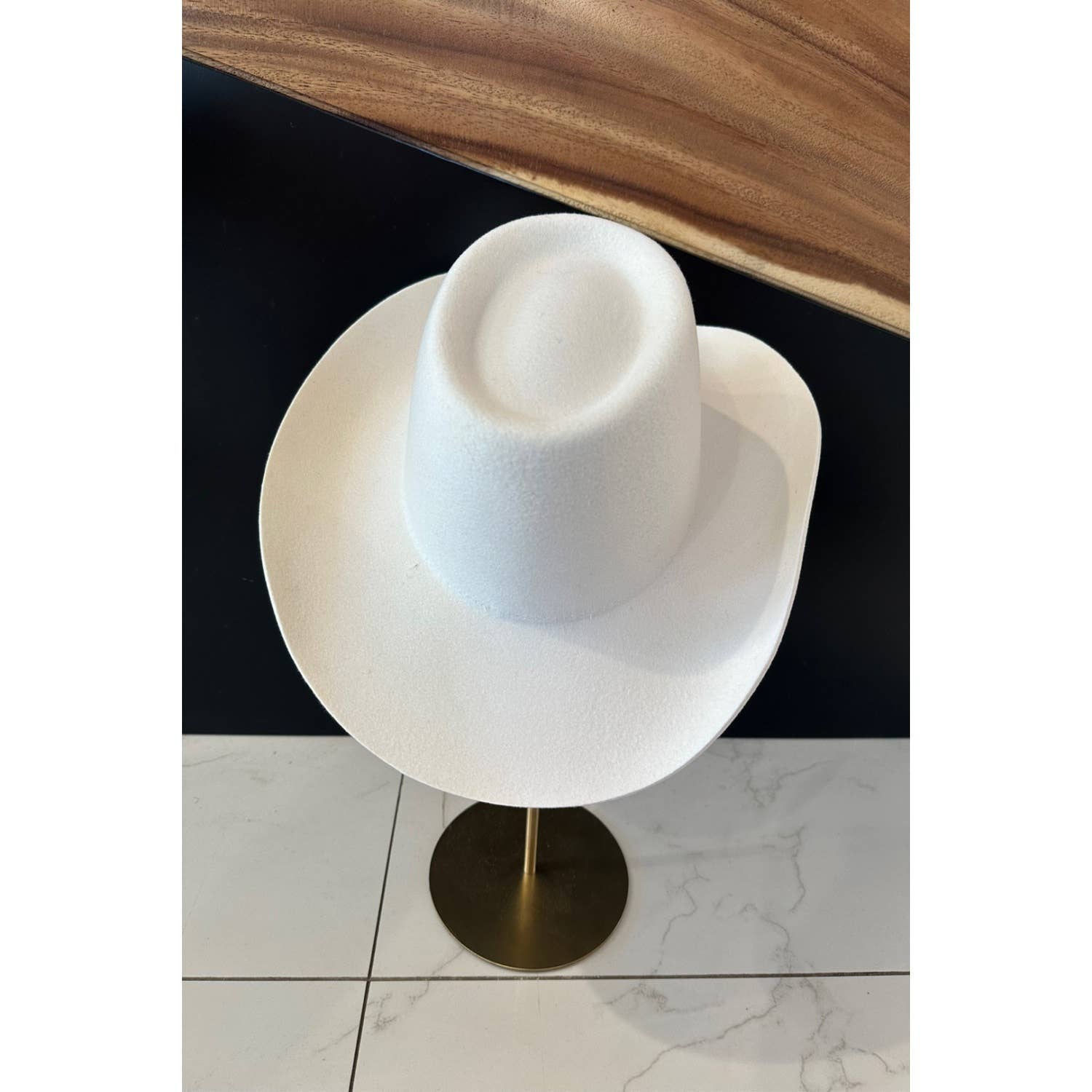 One and Only Accessories - Vente Chapeau en feutre - femme - Bonnet Western Gambler en laine australienne6