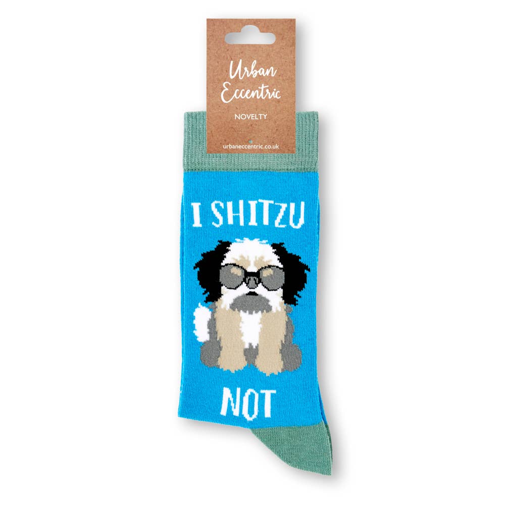 Urban Eccentric – wholesale Socks – Unisex – Unisex I Shitzu Not Socks 1