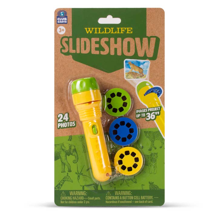 Wildlife Slide Show - Flashlight for wholesale by Play Visions